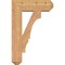 Ekena Millwork Balboa Craftsman Smooth Bracket w/ Offset Brace, Western Red Cedar, 7 1/2"W x 22"D x 34"H BKT0806X22X34BOA04SWR - alternate 4
